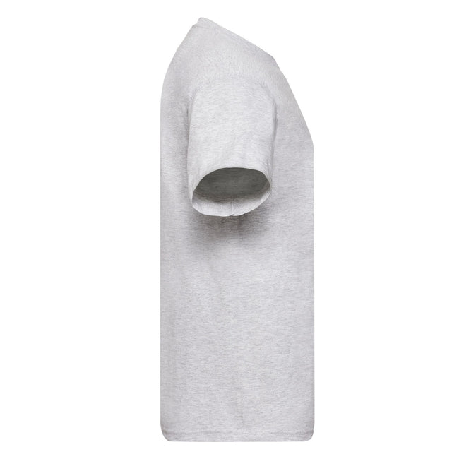 Heather Grey - Side - Fruit of the Loom Mens Original Heather T-Shirt