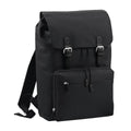 Black-Black - Front - Bagbase Vintage Laptop Backpack