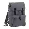 Graphite Grey-Black - Front - Bagbase Vintage Laptop Backpack