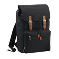 Black - Front - Bagbase Vintage Laptop Backpack