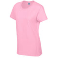 Light Pink - Side - Gildan Womens-Ladies Cotton Heavy T-Shirt