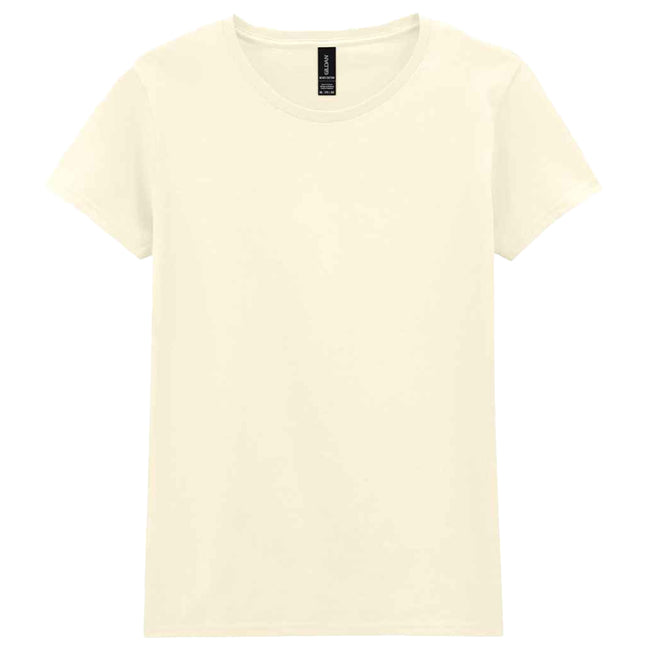 Off White - Front - Gildan Womens-Ladies Cotton Heavy T-Shirt