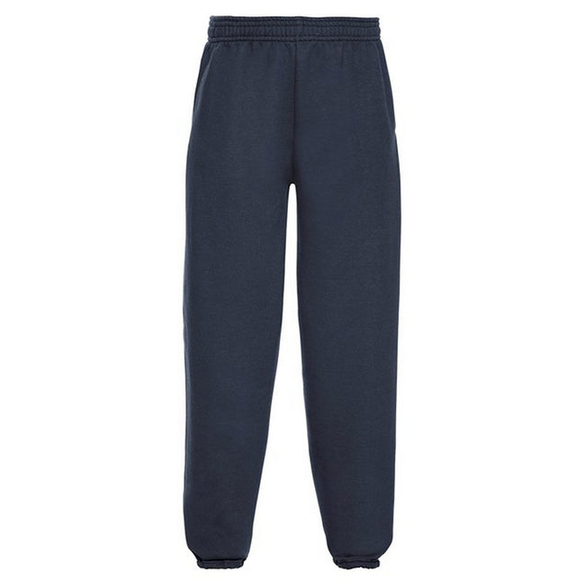 French Navy - Front - Jerzees Schoolgear Childrens-Kids Jogging Bottoms