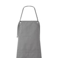 Dark Grey - Back - Premier Unisex Adult Artisan´s Choice Canvas Double Pocket Apron