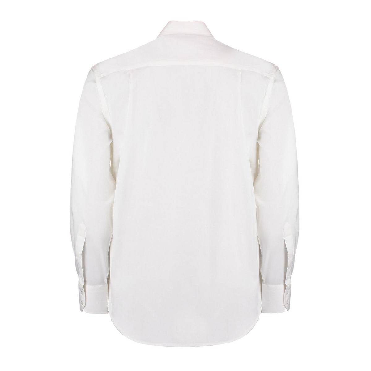 White - Back - Kustom Kit Mens Executive Premium Classic Formal Shirt