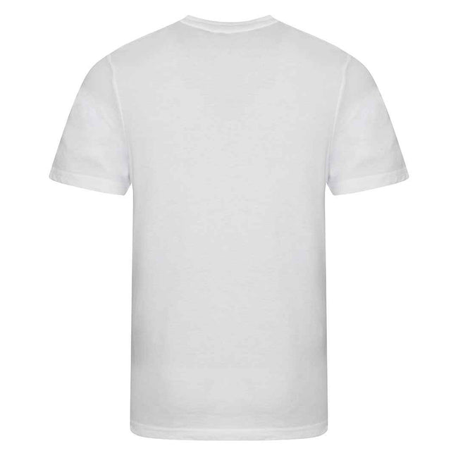 Solid White - Back - Awdis Mens Triblend T-Shirt