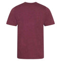 Heather Burgundy - Back - Awdis Mens Triblend T-Shirt