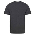 Heather Charcoal - Back - Awdis Mens Triblend T-Shirt