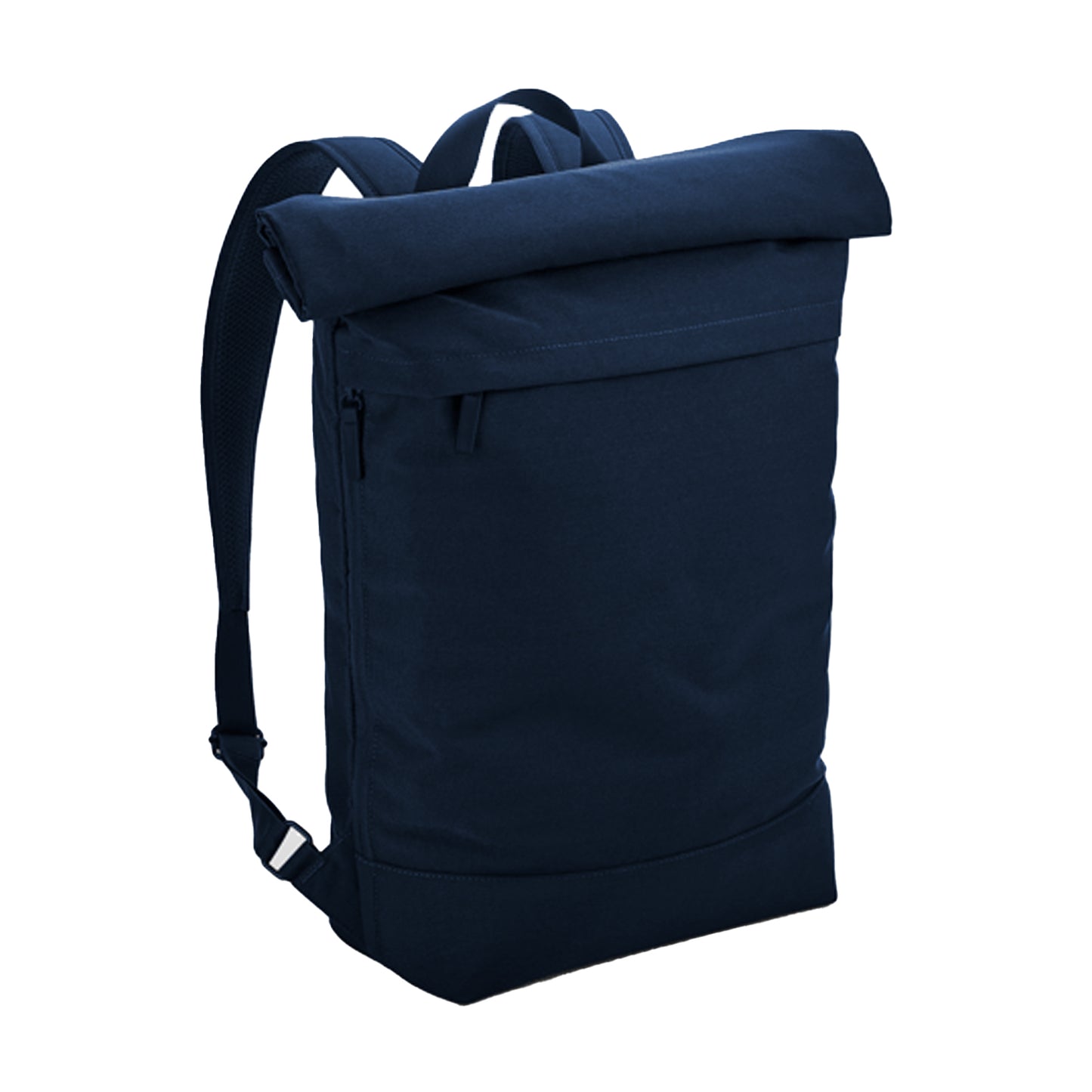 French Navy - Back - Bagbase Simplicity Roll Top 15L Backpack