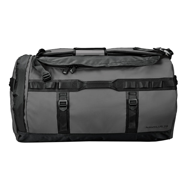 Graphite - Back - Stormtech Nautilus Waterproof 70L Duffle Bag