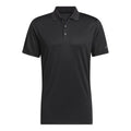 Black - Front - Adidas Clothing Mens Performance Polo Shirt