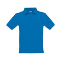 Royal Blue - Front - B&C Childrens-Kids Safran Polo Shirt