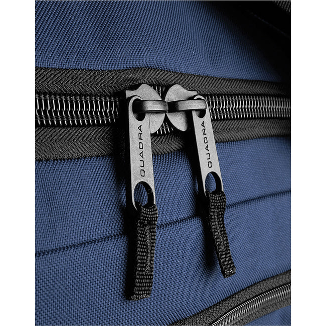 French Navy-Black-White - Back - Quadra Pro Team Jumbo Kit Bag