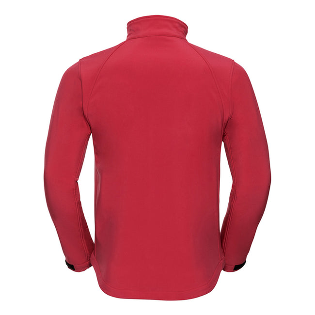 Classic Red - Back - Russell Mens Sports Soft Shell Jacket