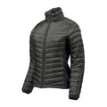 Granite-Black - Close up - Stormtech Womens-Ladies Montserrat Thermal Jacket