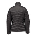 Black-Granite - Back - Stormtech Womens-Ladies Montserrat Thermal Jacket