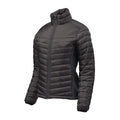 Black-Granite - Close up - Stormtech Womens-Ladies Montserrat Thermal Jacket