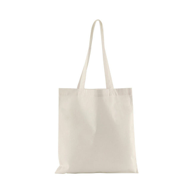 Natural - Front - Westford Mill Plain Organic Cotton Tote Bag