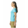 Sky - Side - Gildan Womens-Ladies Ringspun Cotton Soft Touch T-Shirt