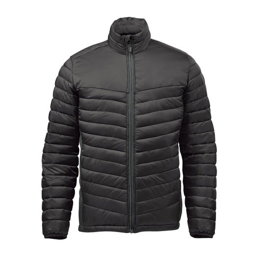 Black-Granite - Front - Stormtech Mens Montserrat Thermal Jacket