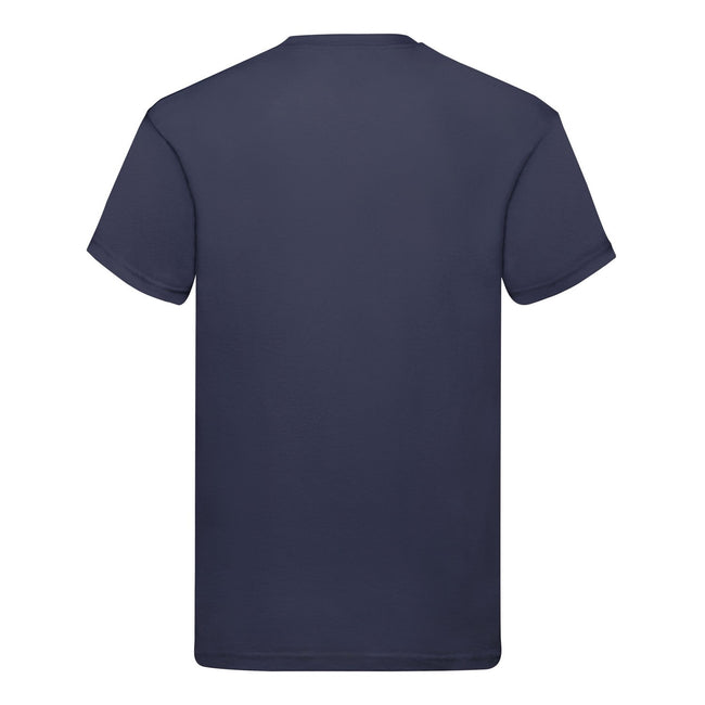 Deep Navy - Back - Fruit of the Loom Mens Original T-Shirt