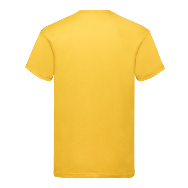 Sunflower - Back - Fruit of the Loom Mens Original T-Shirt
