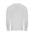 White - Back - Awdis Womens-Ladies 100 Oversized Long-Sleeved T-Shirt