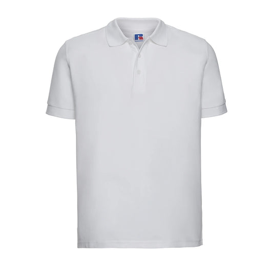 White - Front - Russell Mens Ultimate Classic Polo Shirt