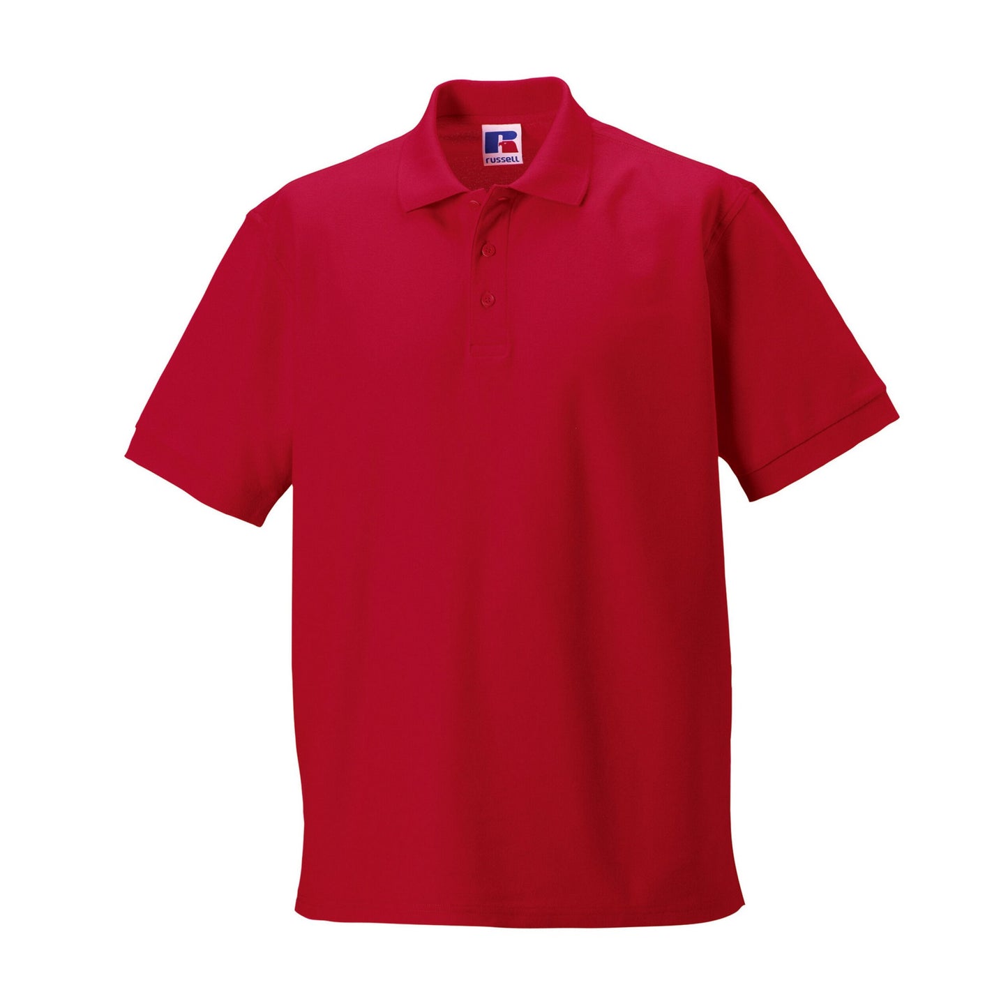 Bright Royal Blue - Front - Russell Mens Ultimate Classic Cotton Polo Shirt