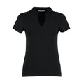 Black - Front - Kustom Kit Womens-Ladies Corporate V Neck T-Shirt