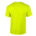 Safety Green - Back - Gildan Unisex Adult Ultra Cotton T-Shirt