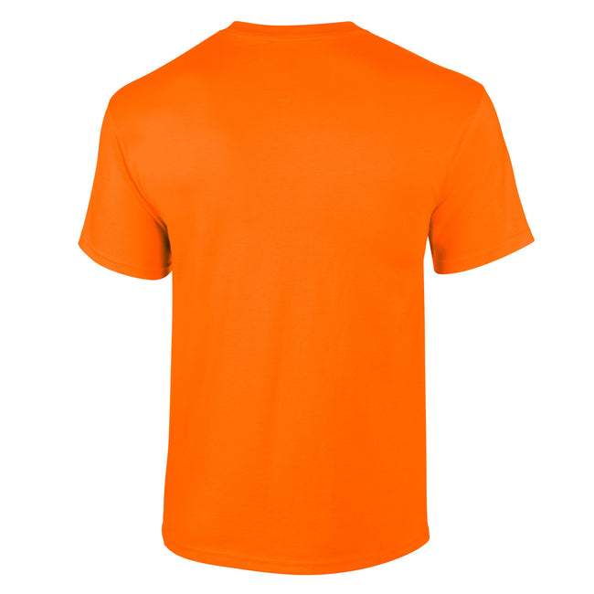 Safety Orange - Back - Gildan Unisex Adult Ultra Cotton T-Shirt