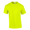 Safety Green - Front - Gildan Unisex Adult Ultra Cotton T-Shirt