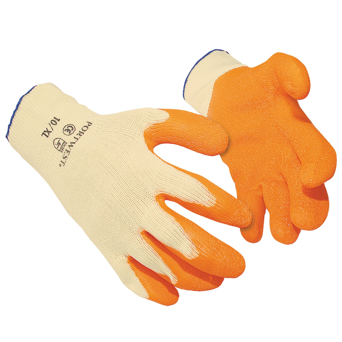 Orange - Front - Portwest Fortis Grip Gloves (A150) - Workwear - Safetywear