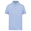 Light Blue - Front - Kustom Kit Childrens-Kids Klassic Superwash 60C Polo Shirt