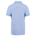 Light Blue - Back - Kustom Kit Childrens-Kids Klassic Superwash 60C Polo Shirt