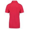 Red - Back - Kustom Kit Childrens-Kids Klassic Superwash 60C Polo Shirt