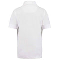 White - Back - Kustom Kit Childrens-Kids Klassic Superwash 60C Polo Shirt
