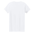 White - Back - Gildan Womens-Ladies Heavy Cotton T-Shirt