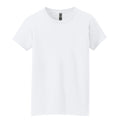 White - Front - Gildan Womens-Ladies Heavy Cotton T-Shirt