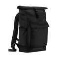 Black - Front - Quadra Axis Roll Top Backpack