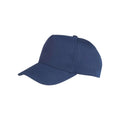 Navy - Front - Result Genuine Recycled Childrens-Kids Core Recycled Baseball Cap