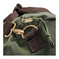 Vintage Military Green - Back - Quadra Vintage Canvas Holdall