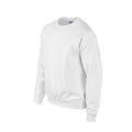 White - Side - Gildan Unisex Adult DryBlend Crew Neck Sweatshirt
