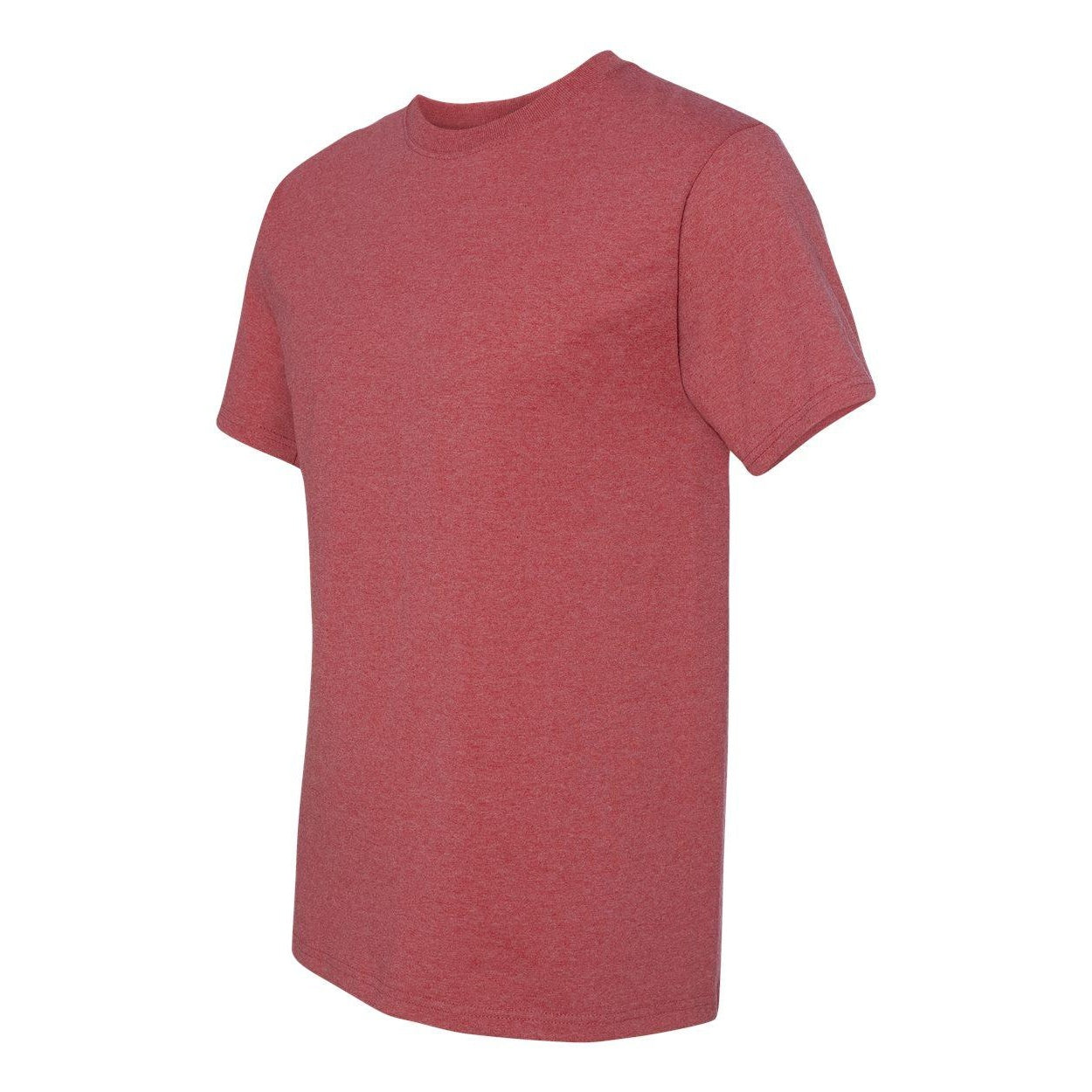 Vintage Heather Red - Side - JERZEES Dri-Power 50-50 T-Shirt