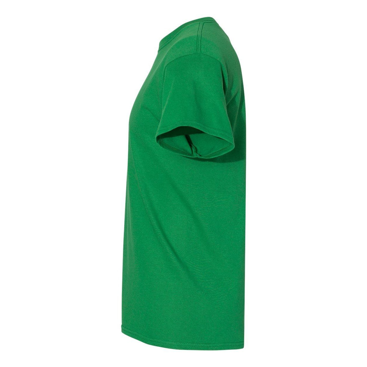 Turf Green - Side - Gildan Heavy Cotton T-Shirt