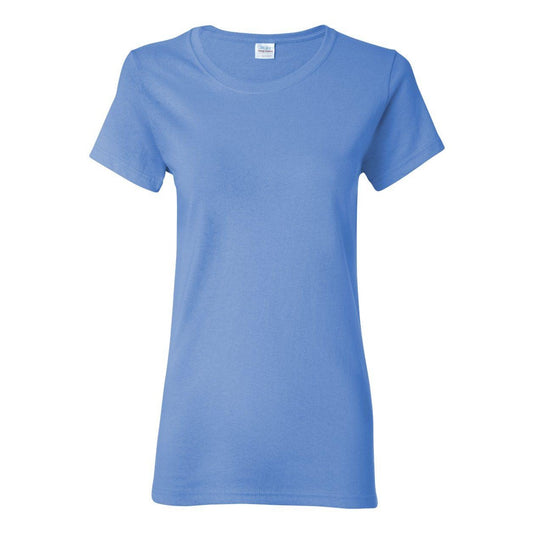 Carolina Blue - Front - Gildan Heavy Cotton Womens T-Shirt