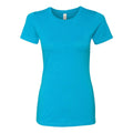 Turquoise - Front - Next Level Womens CVC T-Shirt