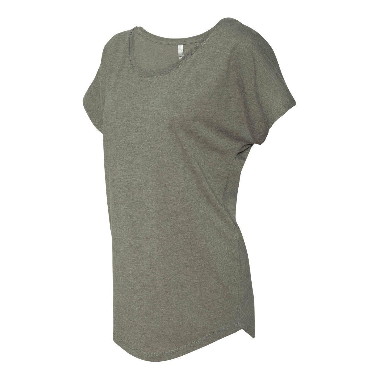 Venetian Grey - Side - Next Level Womens Triblend Dolman T-Shirt
