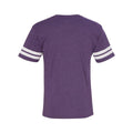Vintage Purple- White - Back - LAT Football Fine Jersey Tee